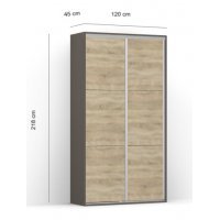 DRESSING LEX 120-218-45 D GRI/DSO